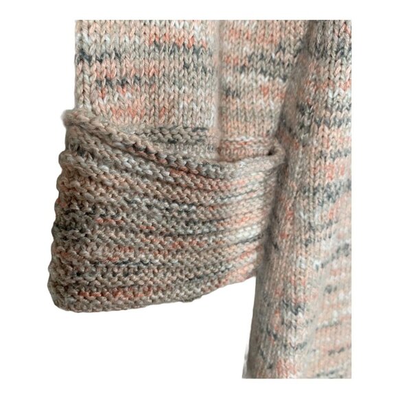 J Jill Pure Jill Chunky Knit Turtleneck Sweater XS Petite Neutral - Picture 4 of 10